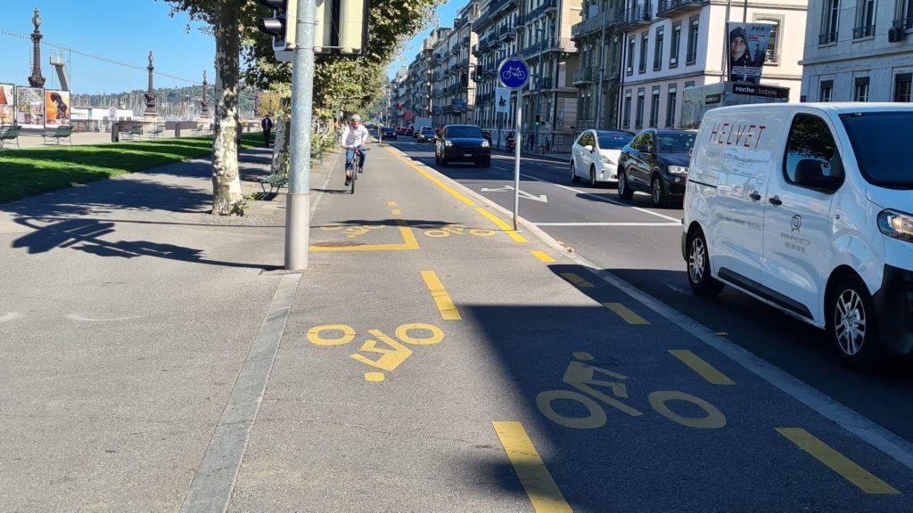 Genève : des pistes à suivre pour le vélo